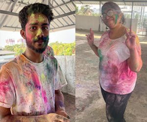 Holi Celebration | Renjini | Akhil