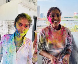 Holi Celebration | Renisha | Athira