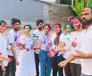 Celebrating Holi