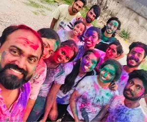 Holi Selfie