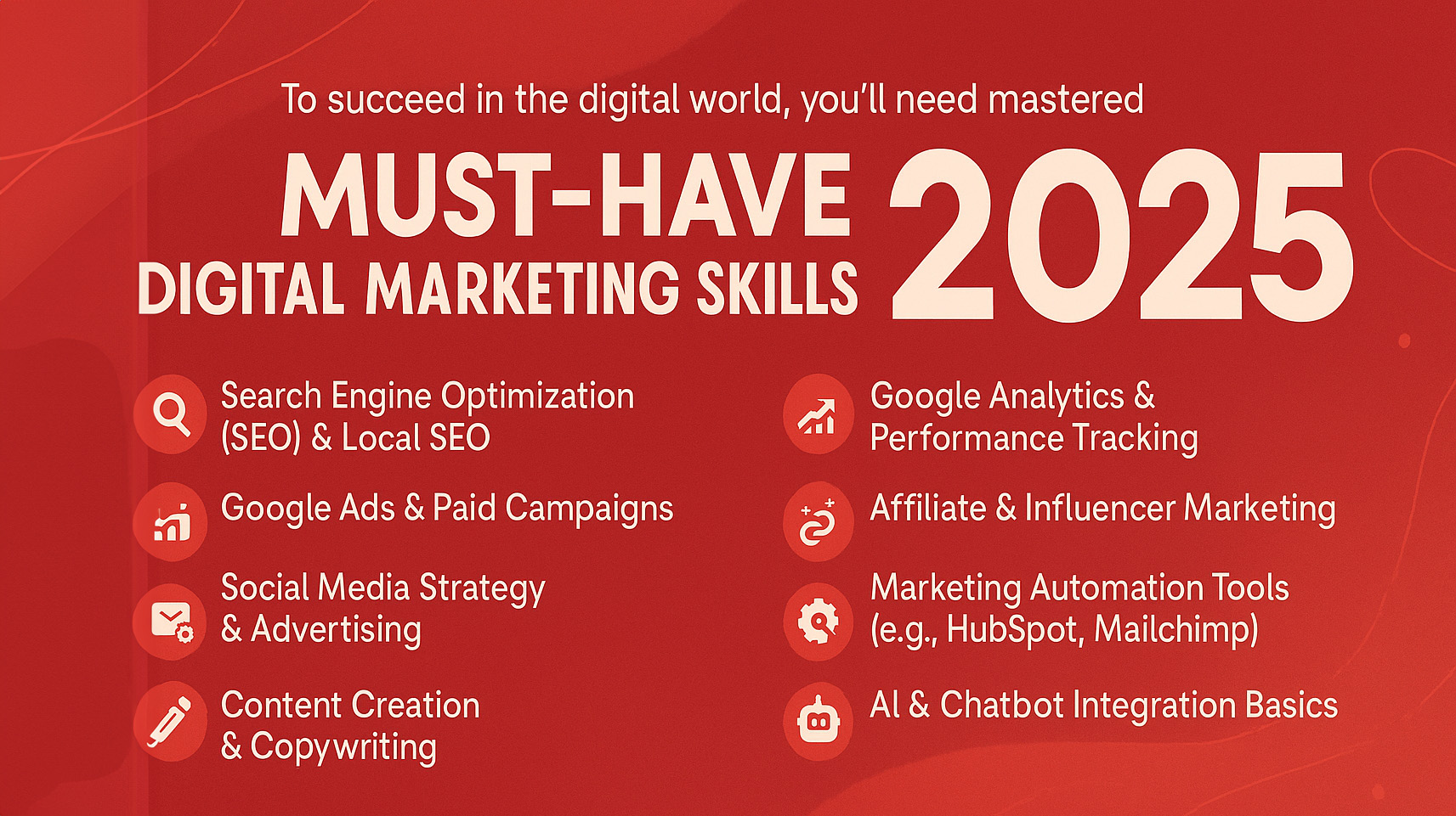 Must have Digital Marketing skills