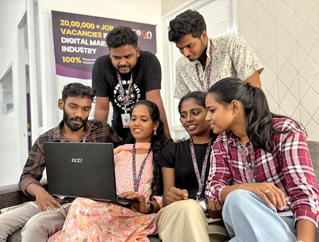 Students doing project